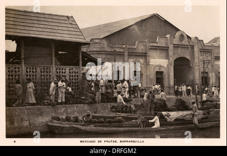 Barranquilla, Colombia - Mercato di frutta Foto Stock