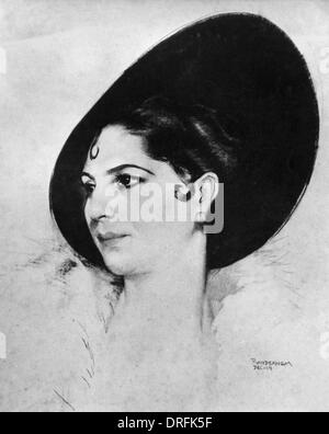 Mata Hari, ballerina, cortigiana e possibile spy Foto Stock