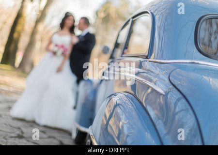 Coppie di cerimonia nuziale Foto Stock