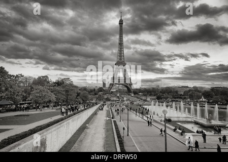 Torre Eiffel, Parigi Foto Stock