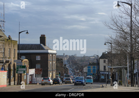 Burslem Stoke on Trent Staffordshire Foto Stock