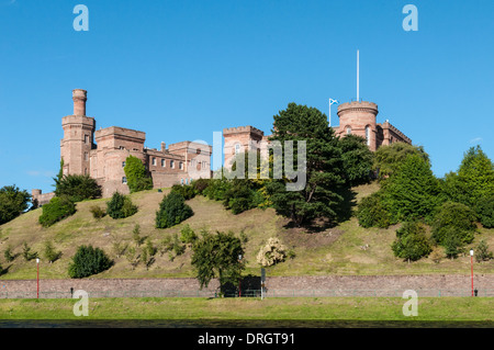 Inverness Castle Highland Inverness Scozia Scotland Foto Stock