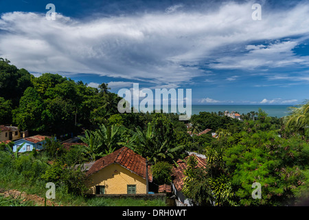 Costa vista dall'alto da sé , Olinda - Pe , Brasil Foto Stock