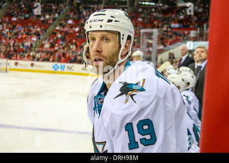 San Jose Sharks center Joe Thornton Foto Stock
