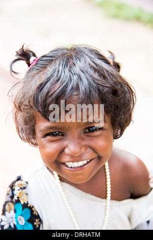 Giovane ragazza indiana di Delhi, India Foto Stock