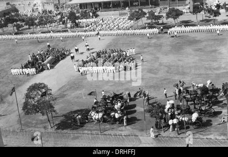 Militare egiziano mostra o Jamboree Foto Stock