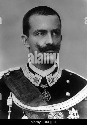 Vittorio Emanuele III Re d'Italia Foto Stock