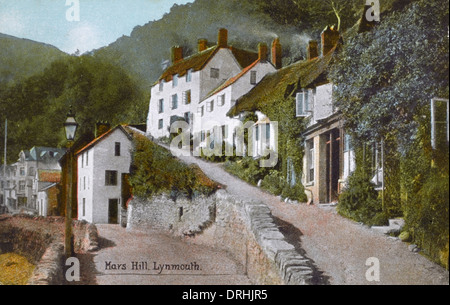 Mars Hill, Lynmouth, Devon, Inghilterra Foto Stock