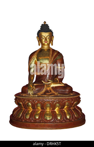 Buddha tagliato fuori Foto Stock