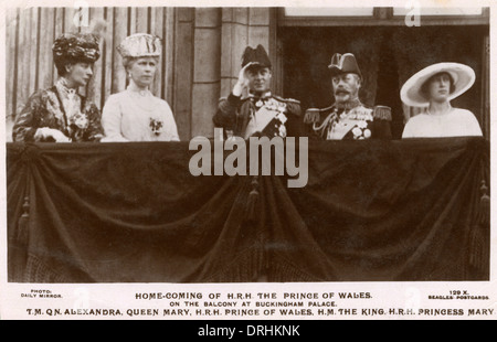 S.a.r. il Principe del Galles (futuro re Edward VIII) - home-provenienti Foto Stock