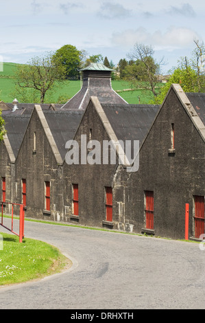 Glendronach Distillery, vicino Huntly, Aberdeenshire, Scozia. Foto Stock