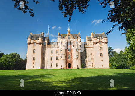 Il castello di Fyvie vicino Turriff, Aberdeenshire, Scotland, Regno Unito. Foto Stock