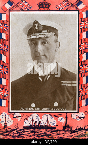 L ammiraglio sir John Jellicoe Foto Stock