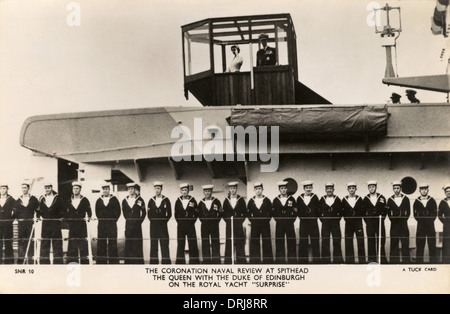 Incoronazione Naval Review a Spithead Foto Stock