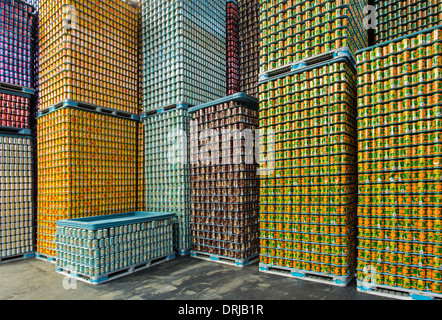 Stati Uniti d'America,Florida,Tampa,pattini di birra in un magazzino, un sigaro birreria della città Foto Stock