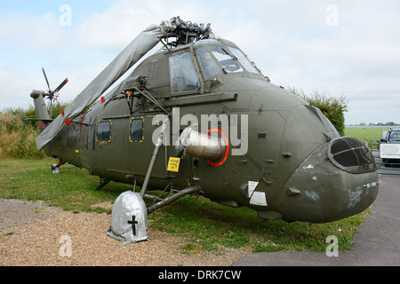 Armata britannica Westland Wessex elicottero conservato a militari Tangmere Aviation Museum Foto Stock