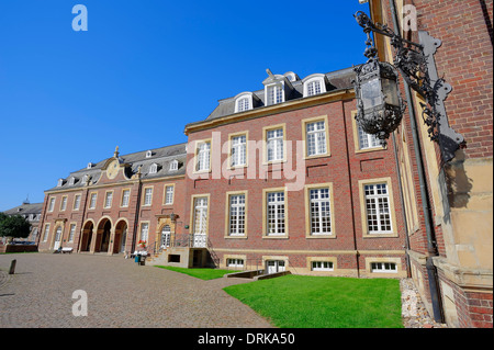 Moated il castello Nordkirchen, Renania settentrionale-Vestfalia, Germania, Europa Foto Stock