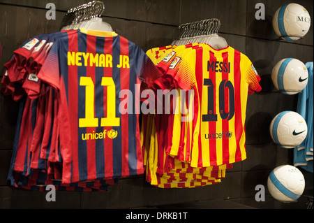 Barcellona Kit di replica Foto Stock