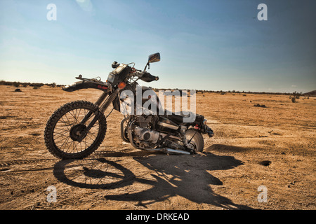 Wasteland Weekend nel deserto di Mojave, vicino a California City, California, nel 2012, post-apocalittico Mad Max party Foto Stock