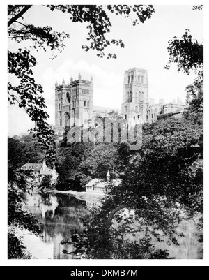 La Cattedrale di Durham Chiesa di Cristo, la Beata Maria Vergine e St Cuthbert di Durham fotografato circa 1910