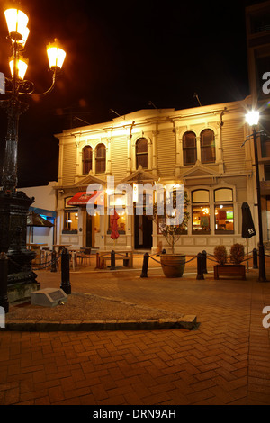 Vic Brewbar, Trafalgar St, Nelson, Isola del Sud, Nuova Zelanda Foto Stock