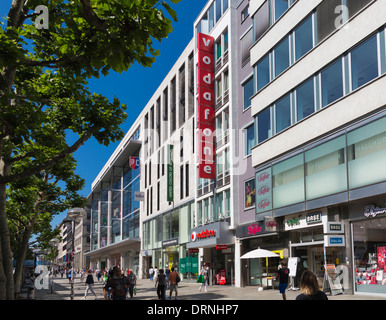 Koenigstrasse, la strada principale dello shopping di Stoccarda, Germania, Europa Foto Stock