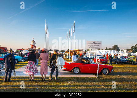 Goodwood Classic Car Meeting 2013, West Sussex, Regno Unito Foto Stock