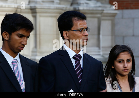 Servizio di ringraziamento fine infermiera Jacintha Saldanha Foto Stock