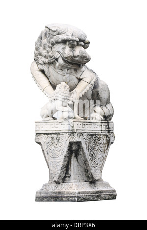 Leone di pietra Foto Stock