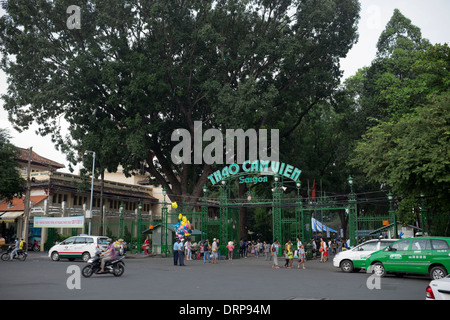 Saigon Zoo e i Giardini Botanici (camma Thao Vien Saigon) la città di Ho Chi Minh Foto Stock