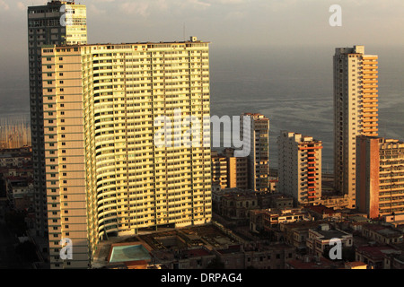 Vista aerea di La Habana cityscape, Havana, Cuba foto: pixstory / Alamy Foto Stock