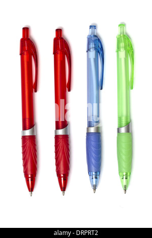 Colorato penne a sfera Foto Stock