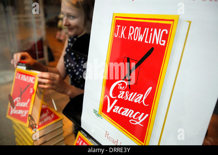 JK Rowling e nuovo libro "L'Informale Posto vacante' Foto Stock