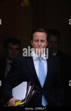 Primo Ministro britannico David Cameron Foto Stock