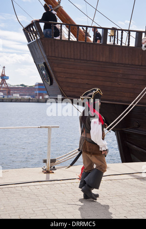 Cog incontro a Kiel, Germania, Pentecoste 2011 Foto Stock