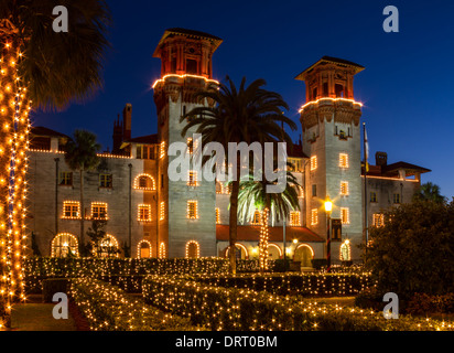 Il vecchio Hotel Alcazar ora Lightner Museum, Sant'Agostino, Florida Foto Stock