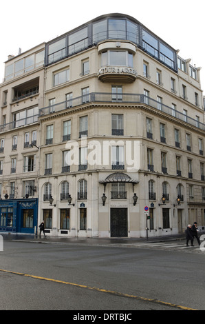 Facciata di La Tour d'Argent (Silver) Tower hotel ristorante a Parigi, Francia. Foto Stock