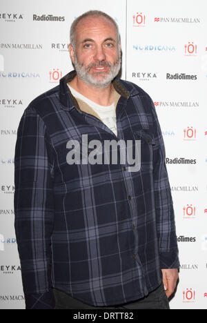 Londra, Regno Unito. Il 1° febbraio 2014. Kim Bodnia a Nordicana 2014 presso Old Truman Brewery di Londra il 1 Febbraio 2014 Foto di Keith Mayhew Credito: KEITH MAYHEW/Alamy Live News Foto Stock