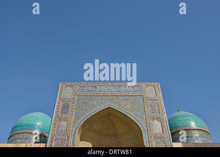 Mir-i-Arab Madrasah, Bukhara, Uzbekistan Foto Stock