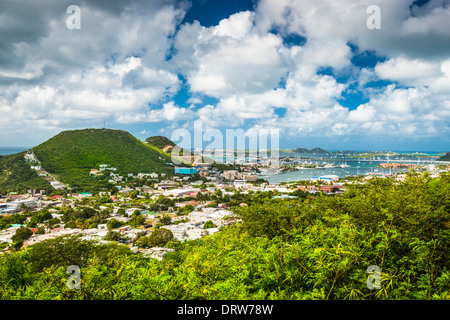 Philipsburg, Sint Maarten, Antille olandesi Foto Stock