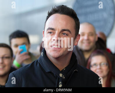 Birmingham, Regno Unito. 2° febbraio 2014. Britains Got Talent Auditions all'ICC a Birmingham Regno Unito celebrità Credito: Steven roe/Alamy Live News Foto Stock