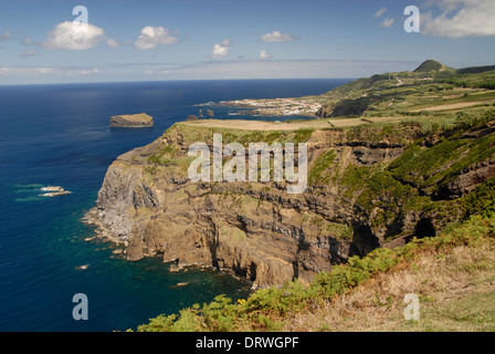 Costa settentrionale, isola Sao Miguel, Azzorre Foto Stock