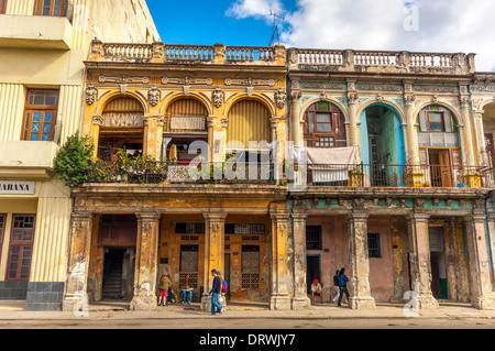 Paseo del Marti, Prado,l'Avana, Cuba, Caraibi Foto Stock