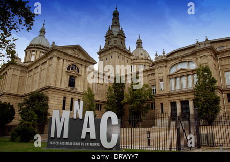 Museo nazionale d'Arte della Catalogna Foto Stock