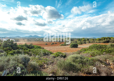 Bellissimo paesaggio mountain view mediterraneo spagna estate Foto Stock