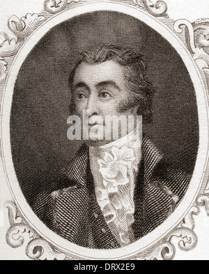 Francesco Edward Rawdon-Hastings, primo marchese di Hastings, 1754 - 1826. Irish-British politico e ufficiale militare. Foto Stock