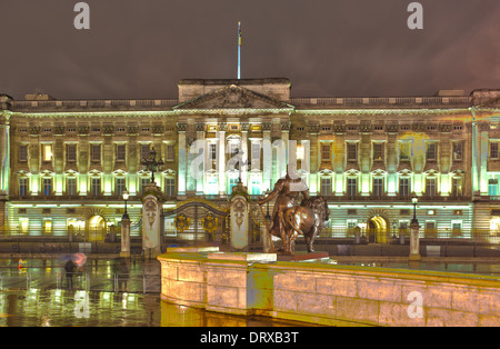 Buckingham Palace HDR Foto Stock