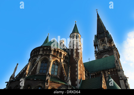 Complesso architettonico del Tempio di st. Olga e Elisabetta nella città di Lvov Foto Stock