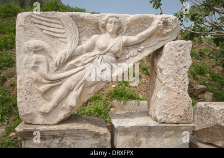 ASIA, la Turchia, Efeso, statua di Nike Foto Stock