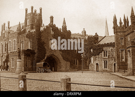 Tavistock Guildhall periodo Vittoriano Foto Stock